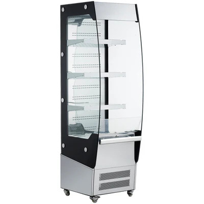 Admiral Craft BDVACM-220 19.5" W Black Diamond Vertical Air Curtain Merchandiser - 1230 Watts