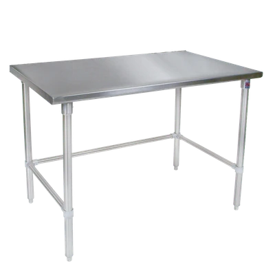 John Boos ST6-2460SBK 60"W x 24"D Stainless Steel Work Table