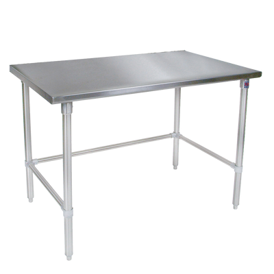 John Boos ST6-2460SBK 60"W x 24"D Stainless Steel Work Table