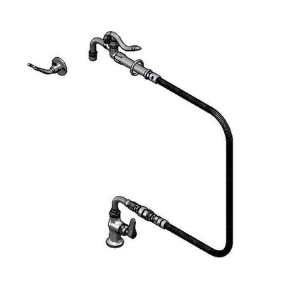 T&amp;S Brass B-0305-PF96H-CR Pot Filler Faucet single deck mount mixing faucet