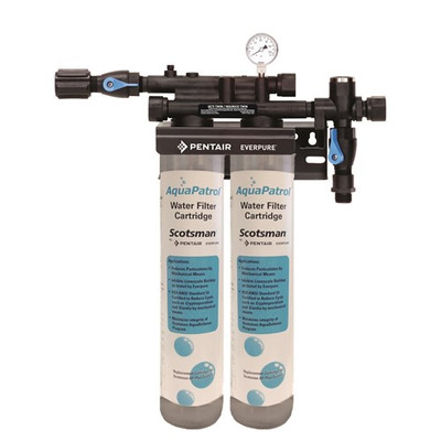 Scotsman AP2-P AquaPatrol Double System Plus Water Filtration System - 650 Lb