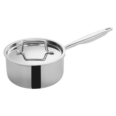 Winco TGAP-3 2.50 Qt Tri-Ply Tri-Gen Induction-Ready Sauce Pan