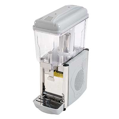 Adcraft JD-1 3 Gal. 1 Clear Polycarbonate Bowl Juice Dispenser - 110 Volts