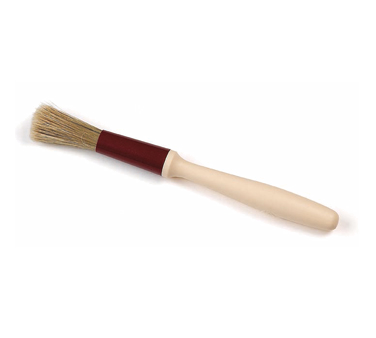 Matfer Bourgeat 116020 Pastry Brush 8-3/4" O.A. 1/2" Dia. Round Natural Bristles