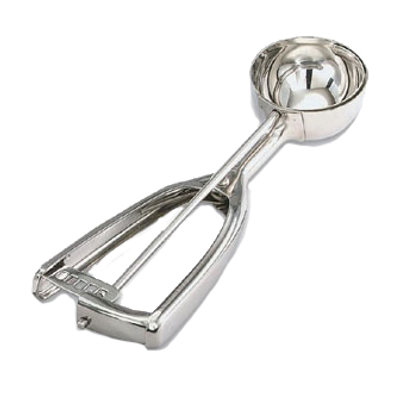Vollrath 47161 0.38 Oz. Round Bowl Stainless Steel Disher