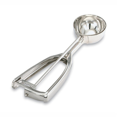 Vollrath 47161 0.38 Oz. Round Bowl Stainless Steel Disher