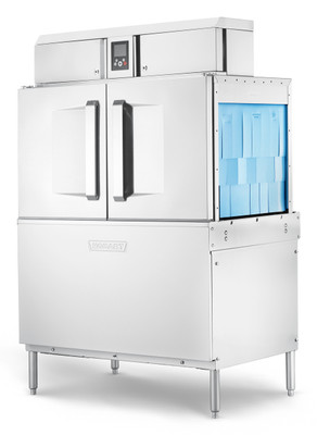 Hobart CL44-BAS+BUILDUP Low Temp Conveyor Dishwasher