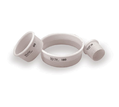 Matfer Bourgeat 150159 ExoGlass Pastry Cutter 2-3/4&quot; Dia. x 1-3/8&quot;H Plain Round One-Piece Composite Material