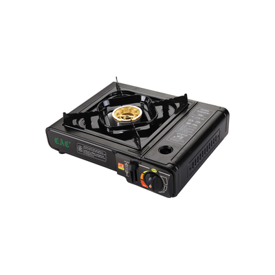 CAC China BTST-SK Single Brass Burner Butane Stove - 9,500 BTU (6 Each Per Case)