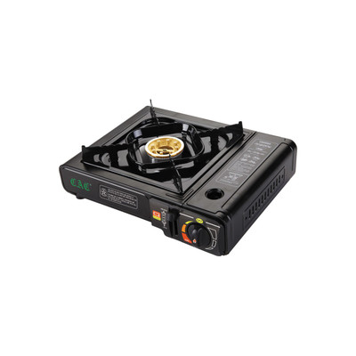 CAC China BTST-SK Single Brass Burner Butane Stove - 9,500 BTU (6 Each Per Case)