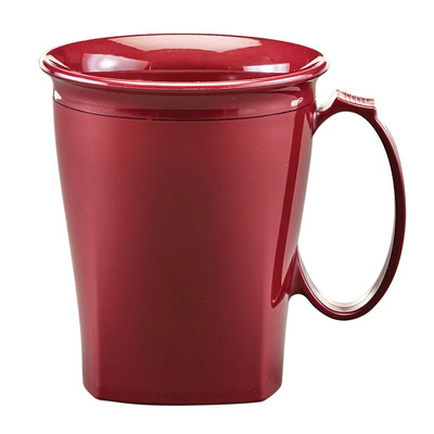 Cambro MDSHM8487 The Harbor Collection 8 oz Cranberry Polypropylene Mug