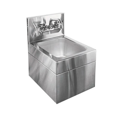 Glastender WHS-12, Hand Sink, Wall Mount, 12"W x 15"D