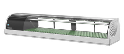 Hoshizaki HNC-150BA-L-SLH 59.1" Glass Door Refrigerated Display/Sushi Case