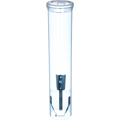 San Jamar C4160TBL Plastic 2-1/4" to 2-7/8" 16" Water Cup Dispenser