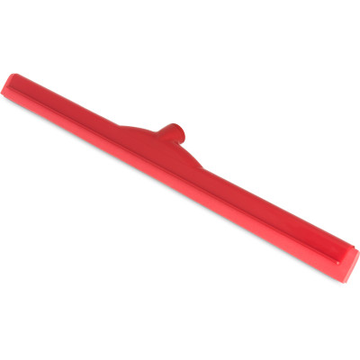 Carlisle 4156805 Straight Red Sparta Spectrum Hygienic Floor Squeegee Head