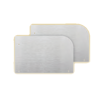 John Boos PB-HSSS1410R Side Splash with Splash Mount Faucet - 15-1/4"W x 9-3/4"H