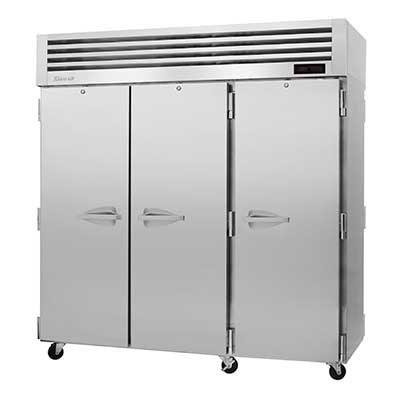 Turbo Air PRO-77H-PT PRO Series Heated Cabinet Pass-Thru Three-Section 78.1 cu. ft
