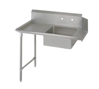 John Boos EDTS8-S30-L60 Straight Design Dishtable soiled Straight Design 60"W x 30"D x 44"H Overall Size for Left-to-Right Operation 1 20"W x 20" Front-to-back x 8" deep pre-Rinse Sink