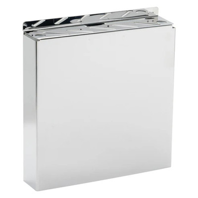 Winco KR-9 12" x 12-1/2" x 2-1/2" Wall Mount Knife Rack