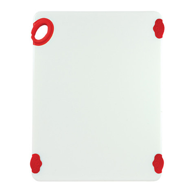 Winco CBN-1520RD 15" x 20" x 1/2" Co-Polymer Cutting Board