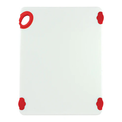 Winco CBN-1520RD 15" x 20" x 1/2" Co-Polymer Cutting Board