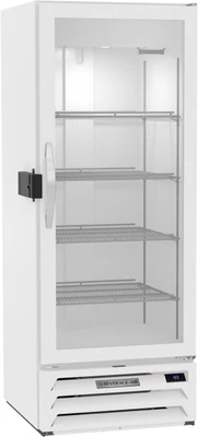 Beverage Air MMF12HC-1-W-IQ 25.38"W One-Section Glass Door MarketMax DUAL TEMP Merchandiser