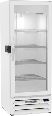 Beverage Air MMF12HC-1-W-IQ 25.38"W One-Section Glass Door MarketMax DUAL TEMP Merchandiser