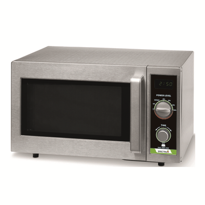 Winco EMW-1000SD Spectrum Stainless Steel Commercial Microwave - 120 Volts
