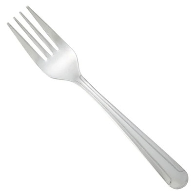 Winco 0001-06 6-1/8" Stainless Steel Salad Fork 6-1/8 Inches (contains 1 Dozen)