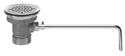 Fisher 22209 DrainKing Waste Valve With Flat Strainer