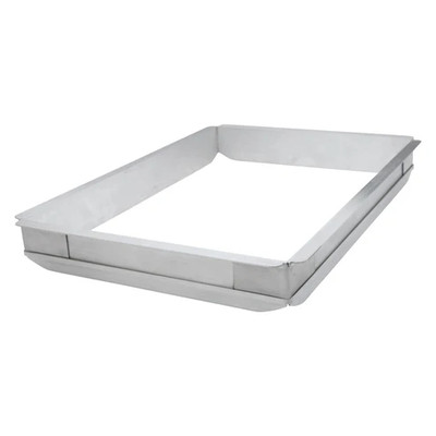 Winco AxPE-2 Sheet Pan Extender Half Size 13" x 18" x 2" Aluminum