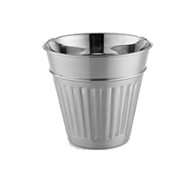 American Metalcraft OSCAR2 5&quot; 32 Oz. Stainless Steel Table Top Trash Can