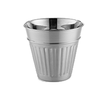 American Metalcraft OSCAR2 5" 32 Oz. Stainless Steel Table Top Trash Can