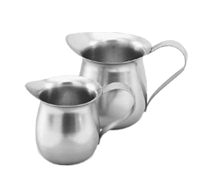 Vollrath 46003 3 Oz. Stainless Steel Bell Creamer