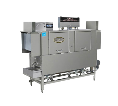 CMA DishMachines EST-66 66"W X 25-1/8"D X 56-1/2"H Energy Mizer?? Dishwasher With Conveyor Type 208 Volts