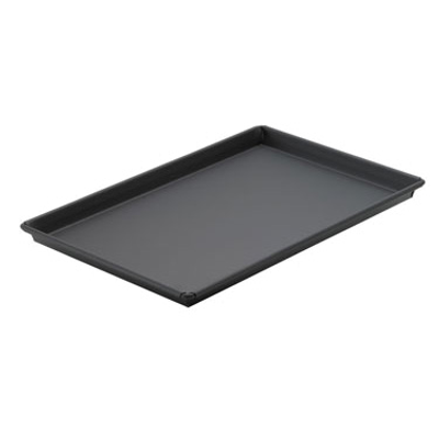 Winco SPP-1218 18"W Rectangle Steel Rectangle Sicilian Pizza Pan