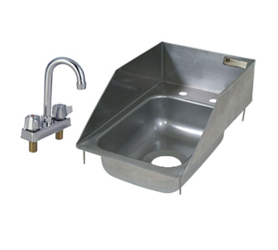 John Boos PB-DISINK101405-P-SSLR 1 Compartment Stainless Steel Pro-Bowl Drop-In Sink 12-3/8&quot;W x 18-1/2&quot;D x 11&quot;H