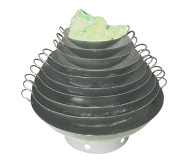 Town 34722 22" Hand Hammered Steel Cantonese Wok