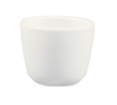 CAC China CTC-45-P 4.5 Oz. Super White Porcelain Round Clinton Chinese Style Tea Cup (3 Dozen Per Case)