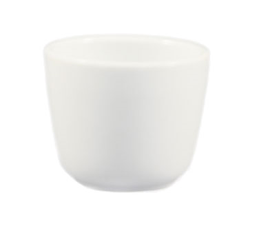 CAC China CTC-45-P 4.5 Oz. Super White Porcelain Round Clinton Chinese Style Tea Cup (3 Dozen Per Case)