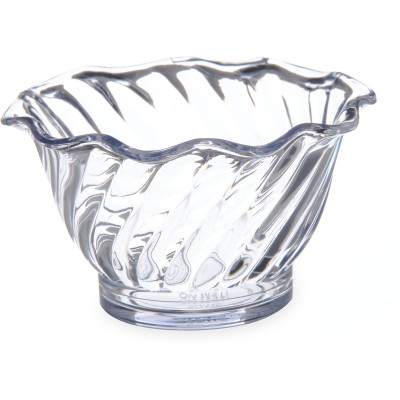 Dinex DXSWC507 5oz. Tulip Turnbury Swirl Bowl (96/cs