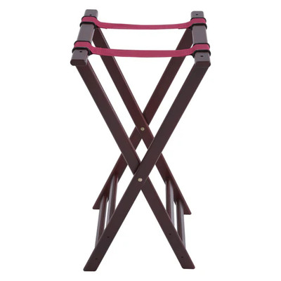 Winco TR-34W 32"H Rubberwood Tray Stand