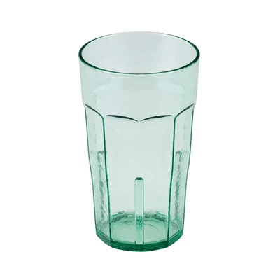 Cambro LT16427 16 Oz. Spanish Green SAN Plastic Laguna Tumbler