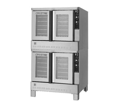 Blodgett ZEPH-200-G DBL-LP Zephaire Liquid Propane Double-Deck Convection Oven - 120,000 BTU/Deck