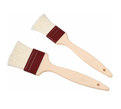 Matfer Bourgeat 116002 Pastry Brush 9-1/4" O.A. 1-1/8" Wide Polyamide Fiber Bristles