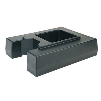 Cambro R1000LCD110 Black Riser