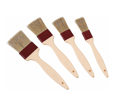 Matfer Bourgeat 116015 Pastry Brush 10-1/4" O.A. 1-3/4" Wide Natural Bristles