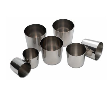 Matfer Bourgeat 342478 Baba Mold 6 Oz. 2-1/2" Dia. x 2-1/2"H Stainless Steel - 1 Pack