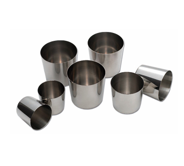 Matfer Bourgeat 342478 Baba Mold 6 Oz. 2-1/2" Dia. x 2-1/2"H Stainless Steel - 1 Pack
