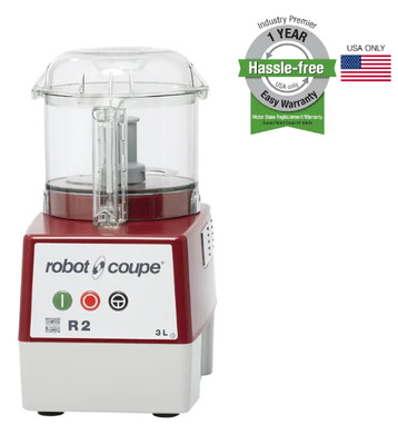 Robot Coupe R2BCLR 3L Cutter/Mixer Food Processor - 120V